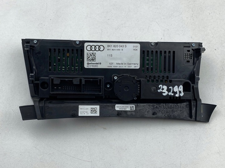 фото №7, 2014 audi q5 sq5 панель кондиціонера 8k1820043s