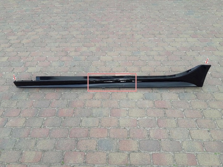 фото №2, Jaguar xe x760 r-sport порог левая планка накладка пороговая