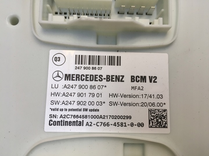 фото №11, Mercedes a w177 1.3b комп'ютер двигуна імобілайзер ключ набір