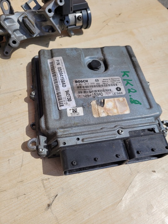 фото №6, Jeep cherokee kk 07-12 2.8crd комп'ютер набір 05094159ad
