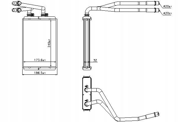 фото №1, Nissens обігрівач citroen c8 2.0 16v ea_. eb_