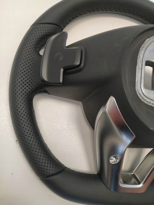 фото №11, Нова mercedes cla w117 a w176 w218 кермо пелюстки шкіра чорна nić