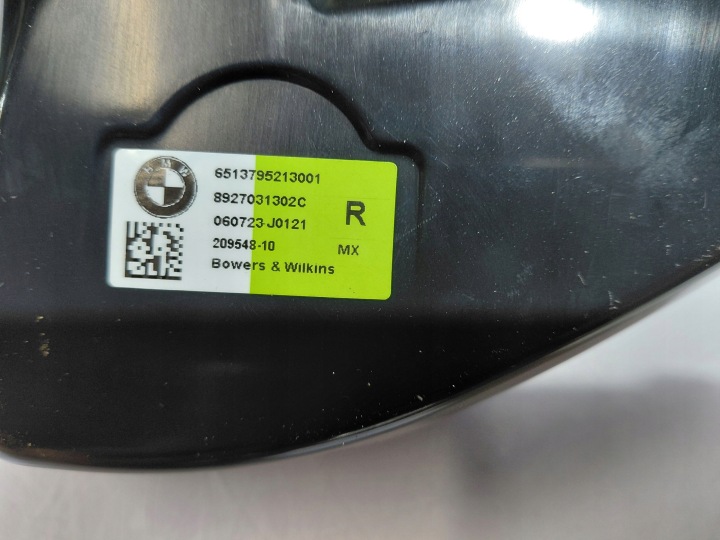 фото №7, Bmw g06 g09 динамик стойка d левое правое bowers & wilkins 7952129 7952130