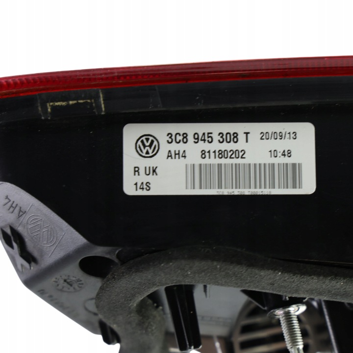 фото №9, Volkswagen passat cc фара задняя крышки внутренняя правая 3c8945308t