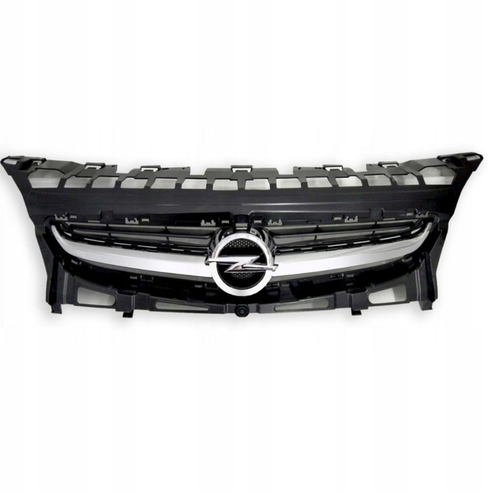 фото №1, Opel astra j 2014 – передняя решётка з планка хромированная