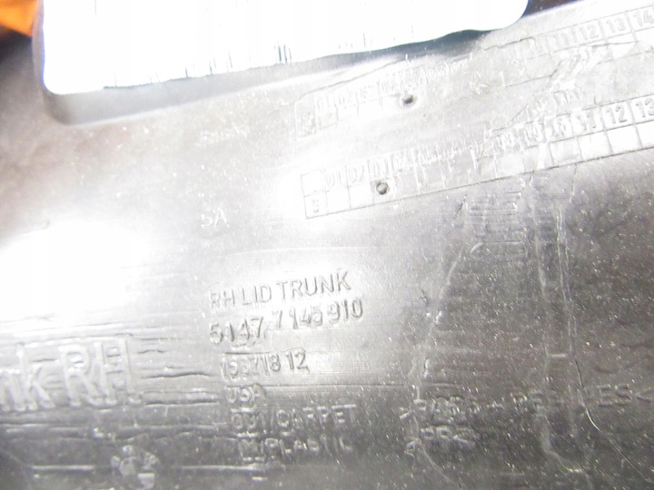 фото №7, Защита багажника корпус обивка правая bmw e70 x5