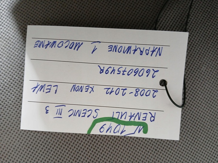 фото №8, Renault scenic iii 08-12 лампа ліва перед передня ксенон світлий śordek