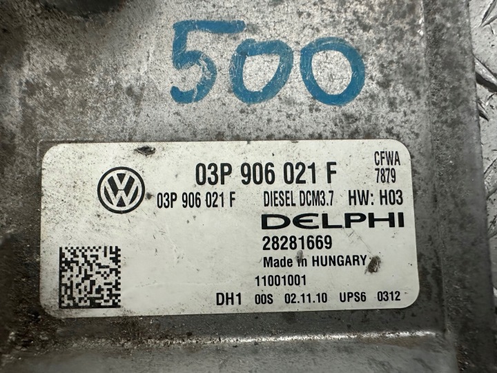 фото №5, Skoda fabia ii 1.2tdi cfw блок управления двигателем (ecu) штекеры 03p906021f