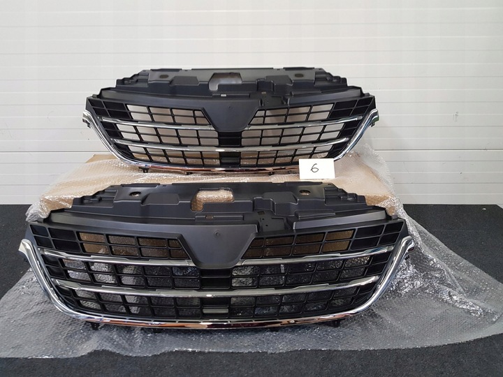 фото №1, Решётка радиатора решётка бампера renault trafic iii рестайлинг