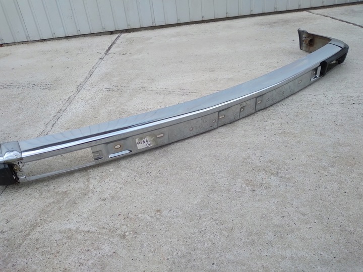 фото №8, Бампер перед хром новый средний el оригинал bmw e30 узкая лампа дорестайлинг