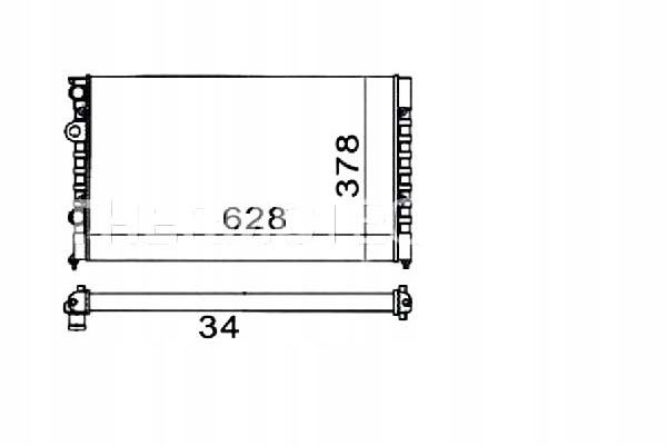 фото №2, Радіаторів двигуна seat arosa cordoba cordoba vario #petrolhead pro+ kit5