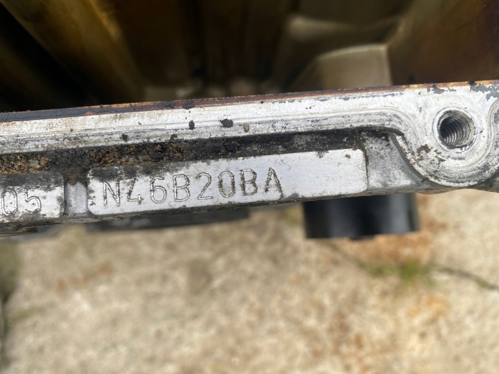 фото №6, Bmw x3 e83 e90 e46 блок  двигуна bmw n46b20ba 2.0b 7521270 номінал