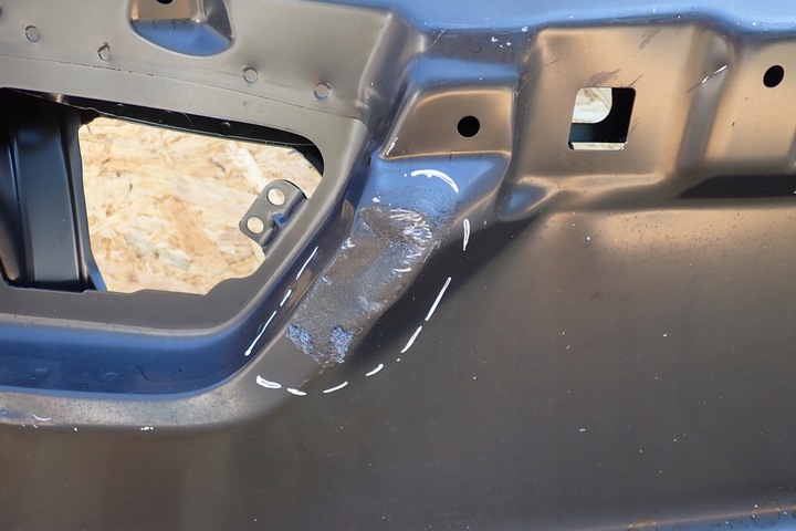 фото №3, Jeep compass ii задня кришка 2020- заднє