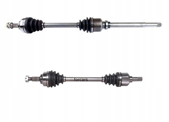 фото №1, Піввісь ліва + права citroen c5 1.8 16v 2.0 16v