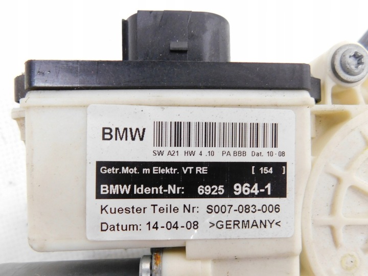 фото №9, Підйомник двигунчик скла правий перед - bmw x3 e83 03-10