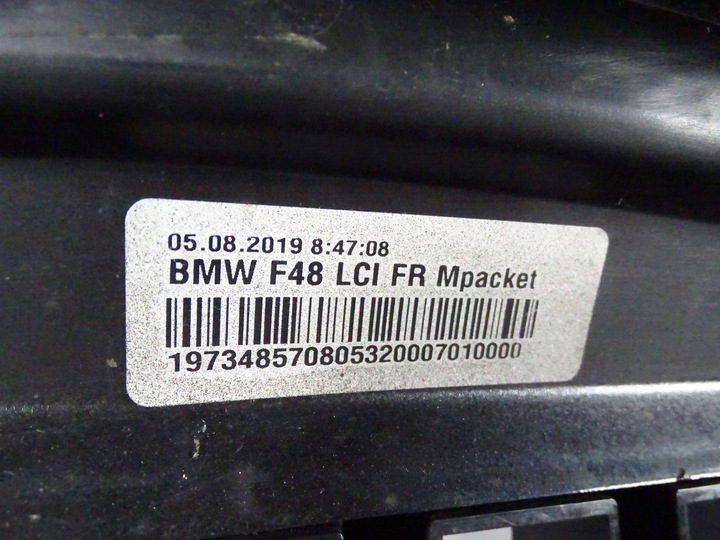 фото №12, Бампер перед переднее bmw x1 f48 рестайлинг lci м-пакет