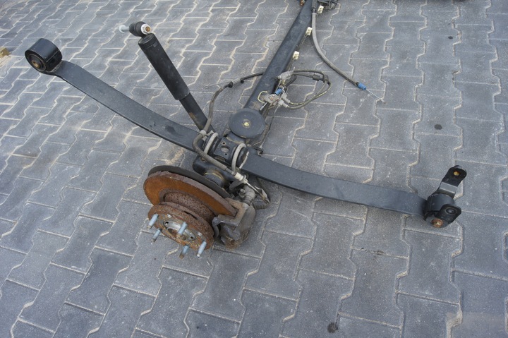 фото №2, Transit mk8 підвішування задні балка ресора