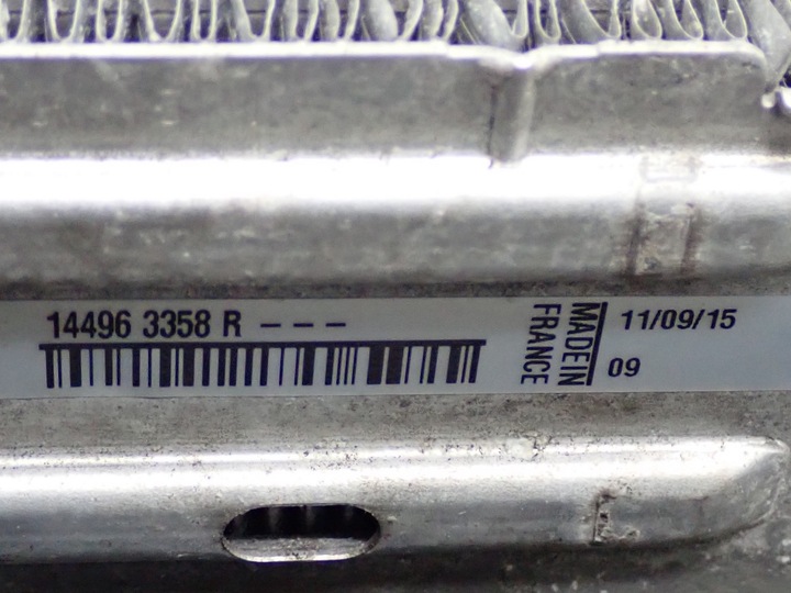 фото №11, Комплект радіатор води кондиціонер вентилятор renault espace 5 v 1.6d 118kw 15r