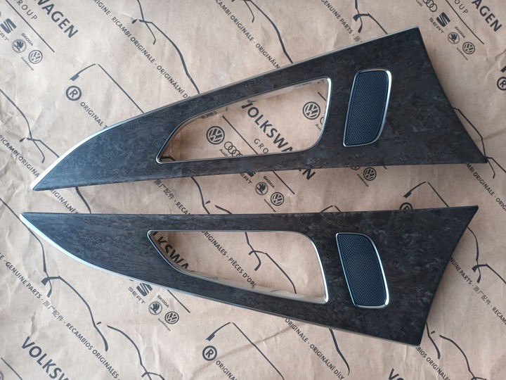 фото №14, Audi a6 c7 4g рестайлинг комплект dekorów дерево brzoza агат серый naturalny 28km