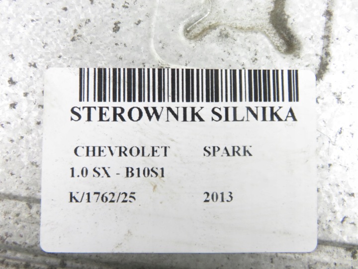 фото №5, Блок управления  chevrolet spark 1.0 s-tec ii 16v 5wy1v20a 25191187 96958816