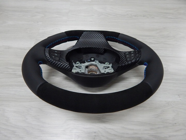 фото №6, Bmw x5 e53 x3 e83 - руль новая кожа sport алькантара 3-385-e53-1-mf