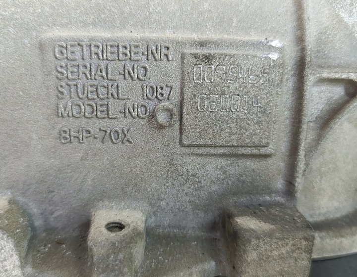 фото №7, Коробка передач коробки передач автоматическая bmw x5 x6 e70 e71 8hp-70x x-drive 4x4