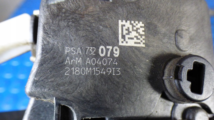 фото №6, Замок двері праві перед 6pin psa732079 європа peugeot 308 i t7 3d