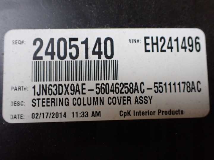 фото №11, Защита колонки капот переключатели dodge charger ii gen vi l0198978dx9ab
