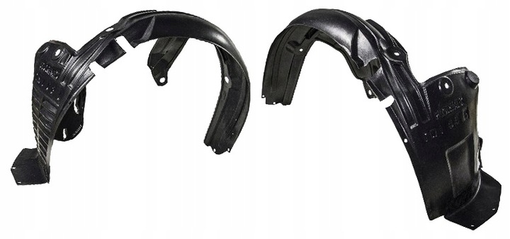 фото №1, Підкрилки renault twingo ii 07-14 перед ліві + праві