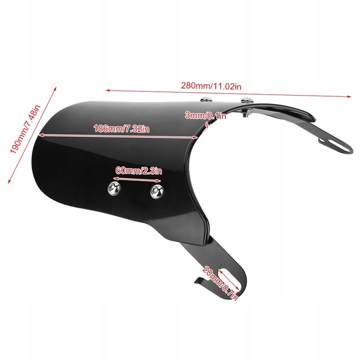 фото №14, Универсальный стекло мотоциклетная обтекатель мотоцикл