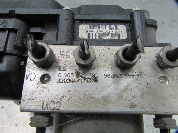 фото №7, Citroen c4 ii b7 1.6 hdi 12r блок управления abs блок управления  0265801025