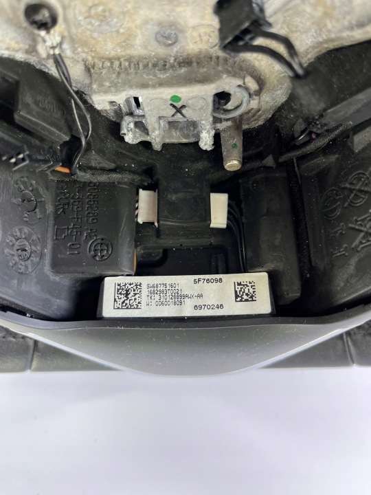 фото №9, Руль кожаный чёрная многофункциональная bmw x1 f48 2017 oem номер 6877516