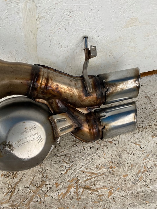 фото №8, Глушитель конечный левый выхлоп активный audi q5 sq5 8r