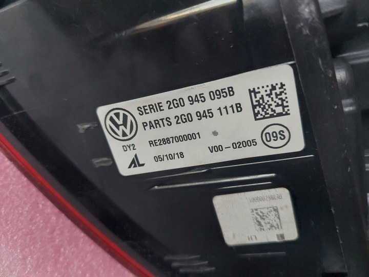 фото №8, Vw polo vi 2g фара ліва права зад задня led