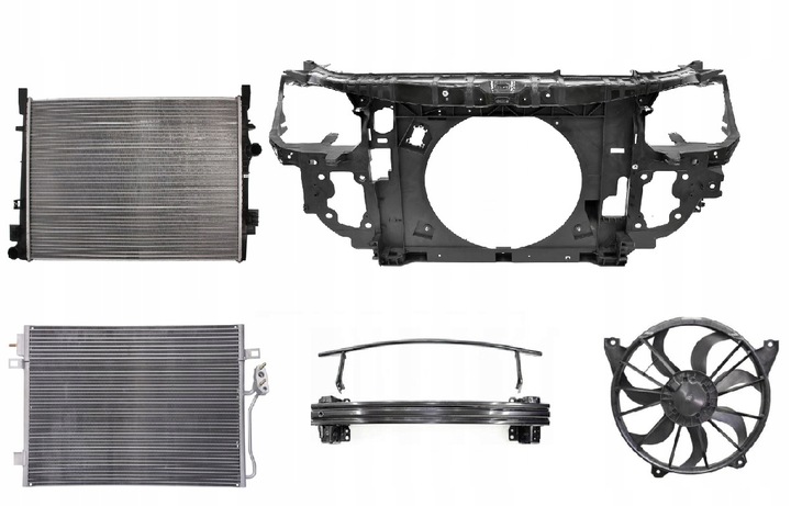 фото №1, Dodge journey 9 - 14 3.6 pas балка радиатор kpl