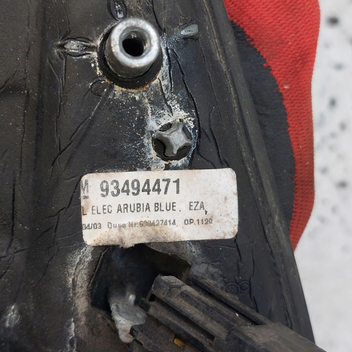 фото №10, Opel meriva a зеркало левая 5 pin 93494471 сині