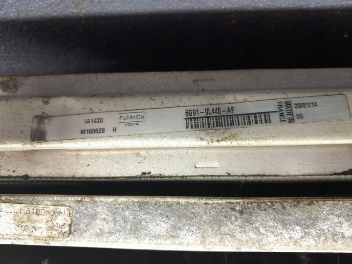 фото №8, Ford c-max mk2 2.0 tdci комплект радиатор автомат пауэршифт 6g91-8005-fd