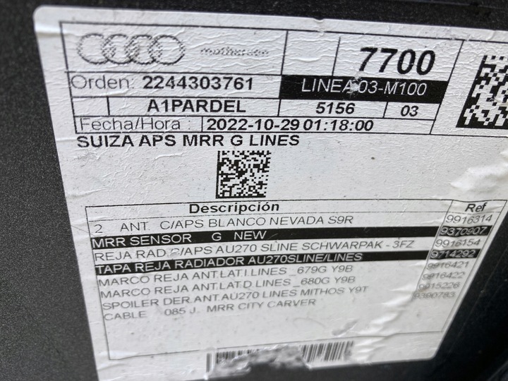 фото №9, Audi a1 s-line 18-22 бампер перед 82a807437f