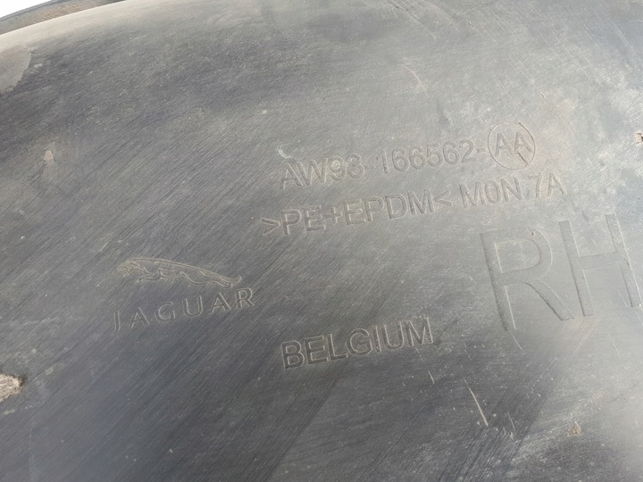 фото №10, Jaguar xj x351 09- подкрылок правые передние перед aw93-166562-aa оригинальный номер