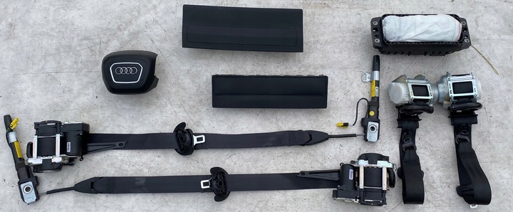 фото №8, Audi q3 83a usa панель консоль капот pulpit полиця подушки srs подушка безпеки ремені