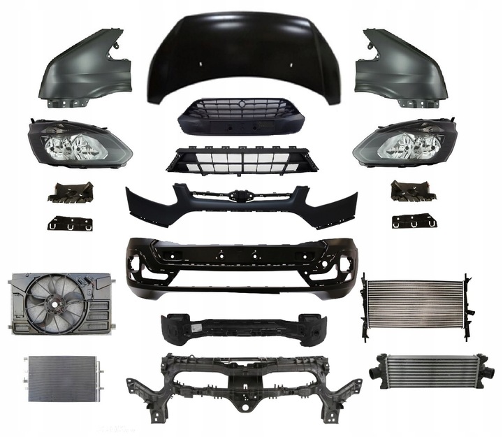 фото №1, Custom 14- перед капот крыло бампер pas лампа