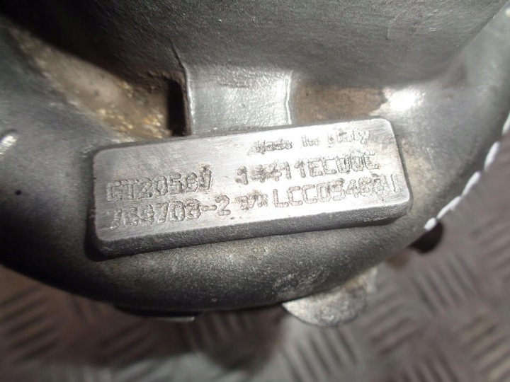 фото №12, Турбіна турбонагнітач nissan navara d40 2.5 dci 2005- gt2056v 14411ec00c