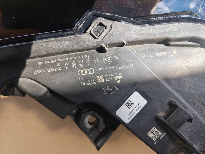 фото №13, Лампа левая правая matrix audi q7 4m 4m0 4m0941035 4m0941036 16-19 красивый