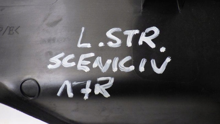 фото №8, Молдинг накладка порога левое зад renault scenic iv 769541879r