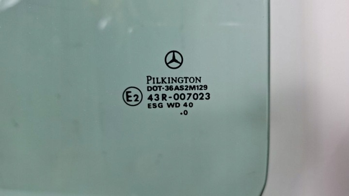 фото №8, Скло двері купе перед сторона ліва mercedes-benz slk r170 dot36as2m129