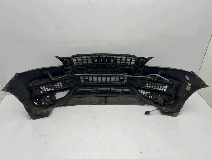 фото №12, Audi q7 4l0 рестайлинг бампер передний led s-line lz7s 2009-2015
