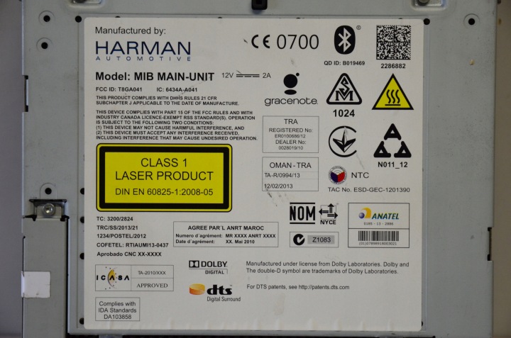 фото №5, Audi станція mmi зчитувач 8v0035020c