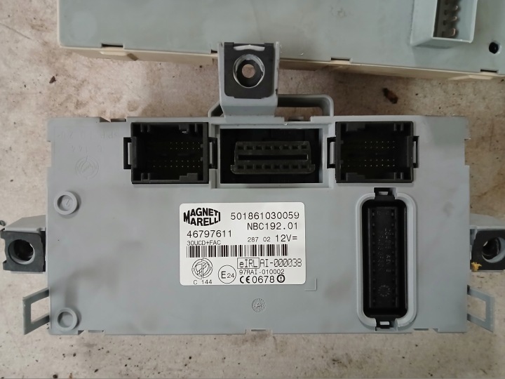 фото №5, Блок предохранителей модуль bsi stilo fiat 1.6 46797611 46750594