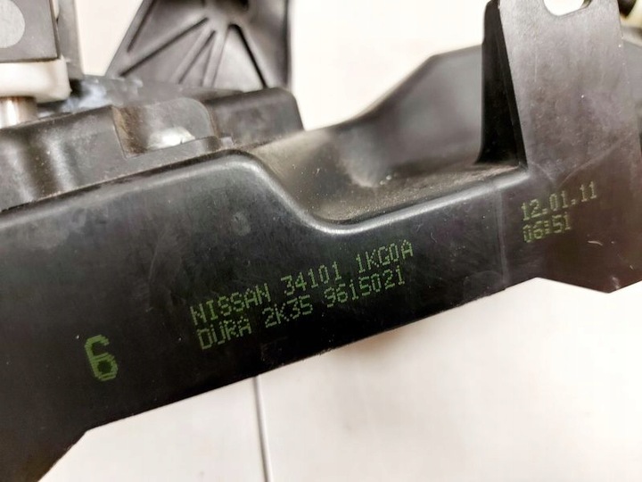 фото №9, Nissan juke f15 1.5 dci вибірник домкрат зміни коробки передач троси 6b 341011kg0a