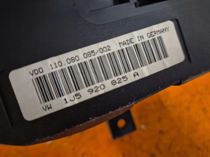 фото №9, Volkswagen golf iv 97-06 1,6mt прилади спідометр  1j5920825a